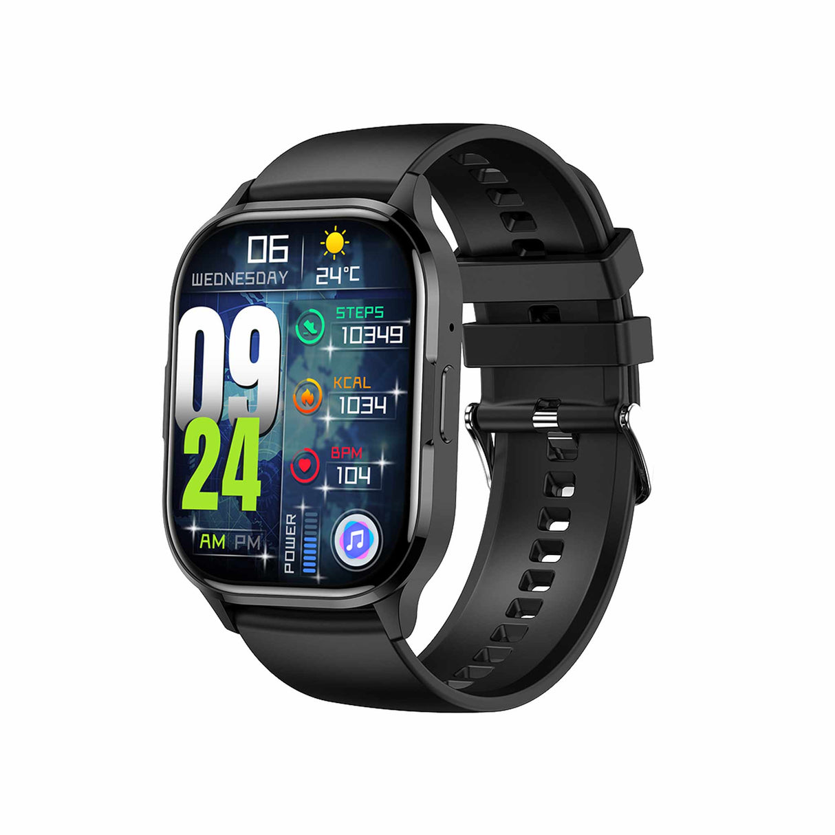 سيا الترا اس ساعة - أسود