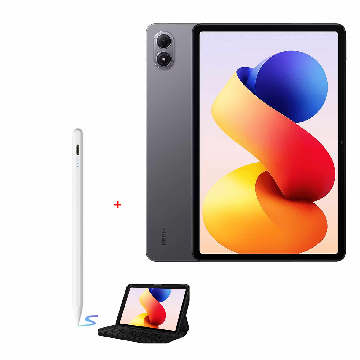  ريدمي باد 2 برو مع لوحة مفاتيح – رمادي جرافيتي – ذاكرة 8 جيجابايت رام، 256 جيجابايت روم +  قلم  سيا