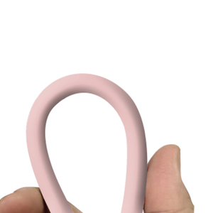 SIA Power Link Soft Rubber Type C - Type C Lanyard Cable 60W 1.2M - Light Pink - Zayoom