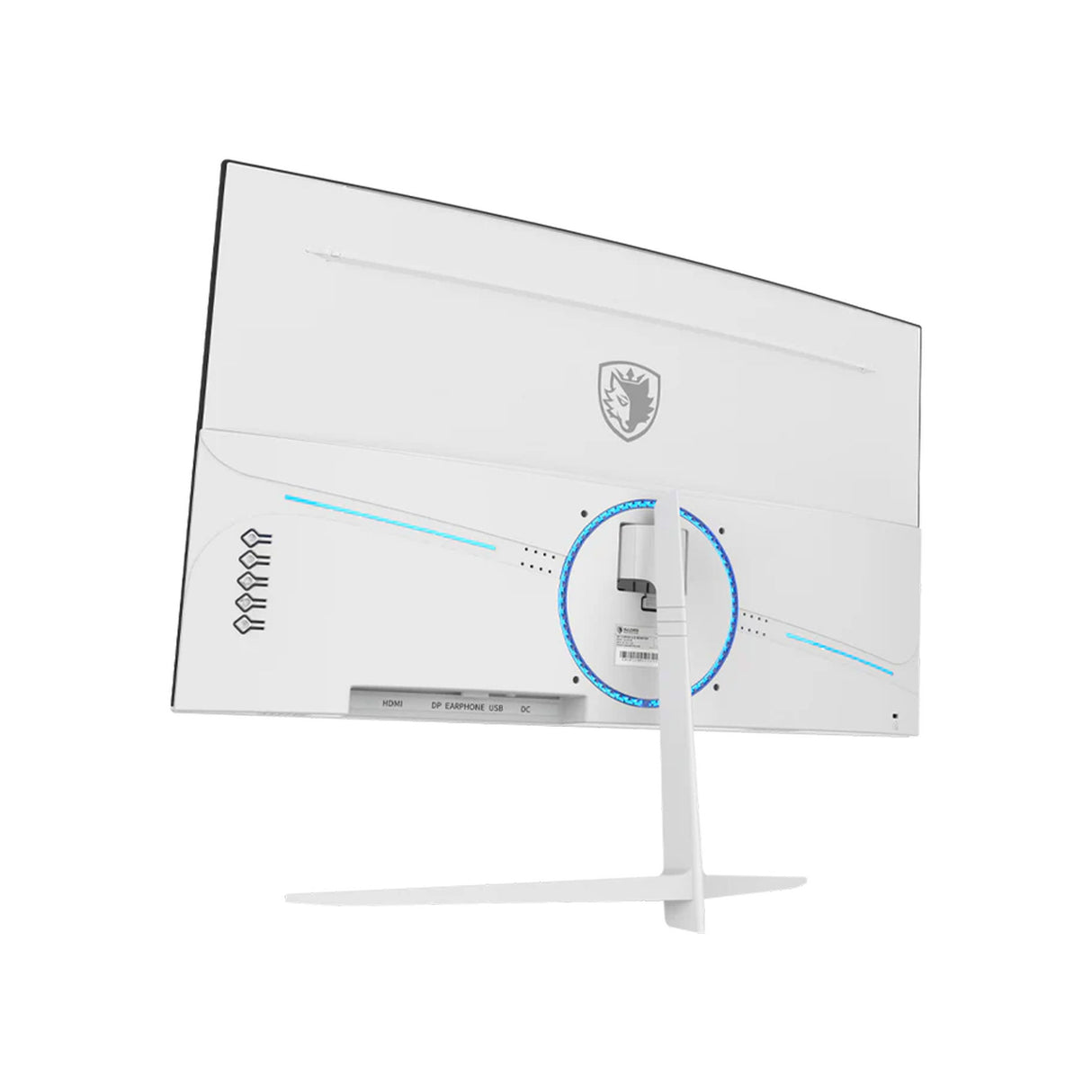 Sades NC-Pelagia 24 Inch FHD VA - 200Hz - 0.5ms - HDMI 2.1 Curved Gaming Monitor - White