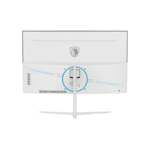 Sades NC-Pelagia 24 Inch FHD VA - 200Hz - 0.5ms - HDMI 2.1 Curved Gaming Monitor - White