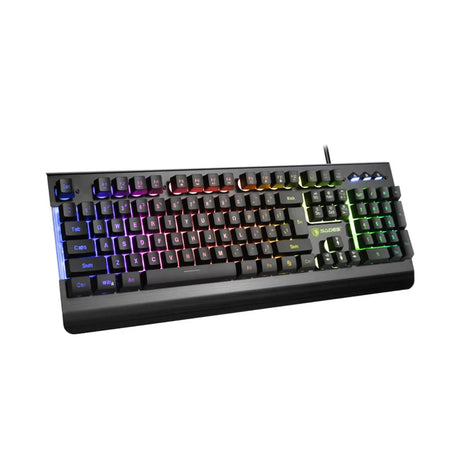 سيدس نيو ويسل كيبورد ألعاب سلكية ار جي بي-اس ايه-كي بي105 - أسود