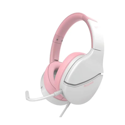 Sades Z-Power Multi-Platform - Wired - Gaming Headset - White & Pink