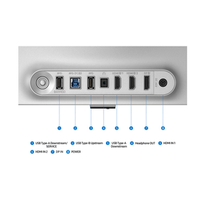 سامسونج شاشة ألعاب أوديسي OLED G81SF مقاس 32 بوصة 4 كيه يو إتش دي، بتردد 240 هرتز، وزمن استجابة 0.03 مللي ثانية، وتقنية HDMI 2.1، وتقنية فري سينك بريميوم برو