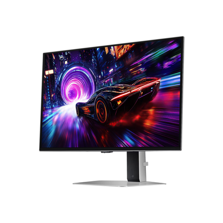 سامسونج شاشة ألعاب أوديسي OLED G81SF مقاس 32 بوصة 4 كيه يو إتش دي، بتردد 240 هرتز، وزمن استجابة 0.03 مللي ثانية، وتقنية HDMI 2.1، وتقنية فري سينك بريميوم برو