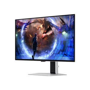 سامسونج شاشة ألعاب أوديسي OLED G60SD مقاس 27 بوصة كيو اتش دي، بتردد 360 هرتز، وزمن استجابة 0.03 مللي ثانية، وتقنية HDMI 2.1 و فري سينك بريميوم برو