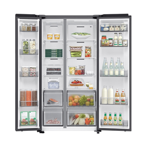 سامسونج ثلاجة جانبية بسعة 23 قدم³ – N647L/G650L – أسود