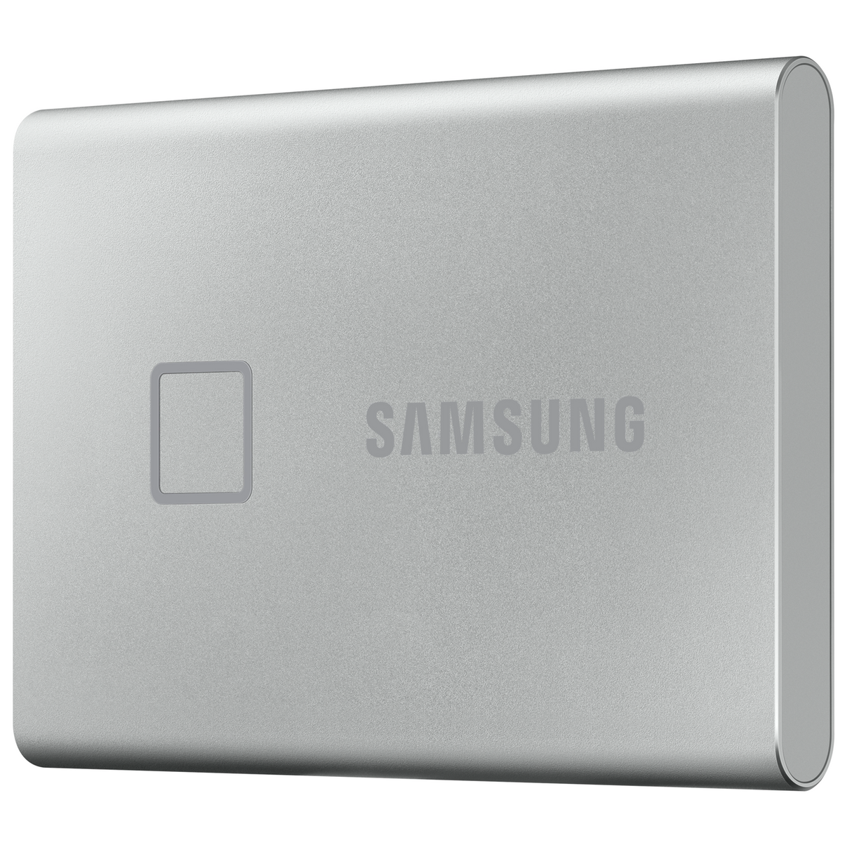 Samsung T7 Touch 2TB USB 3.2 Portable SSD with Fingerprint Scanner - Silver
