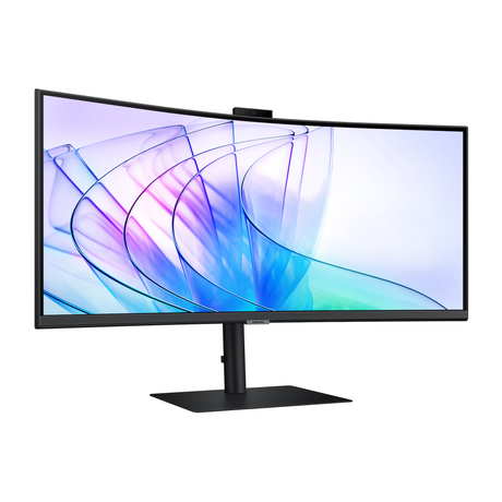 Samsung ViewFinity S6 S65VC 34 Inch UWQHD VA, 100Hz, 5ms, FreeSync UltraWide Monitor with Built-in Camera