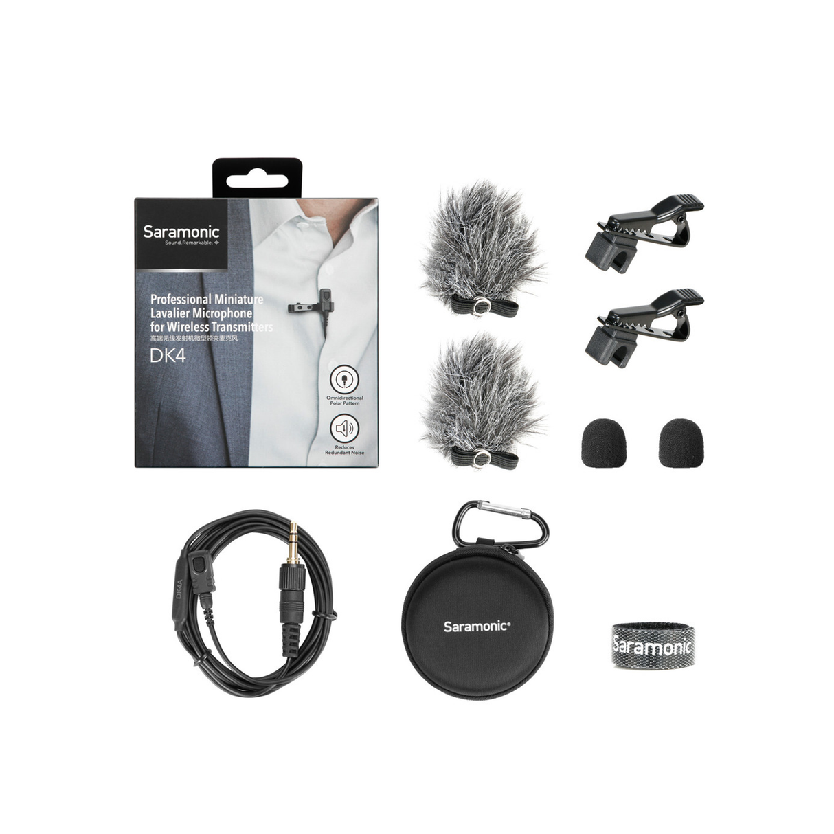 Saramonic DK4A Miniature Lavalier Microphone - ASIS