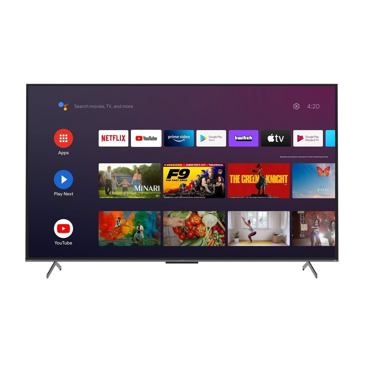 شارب 86 بوصة يو اتش دي 4كية أندرويد تلفزيون سمارت