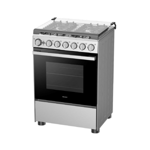Sharp Gas Cooker 60x60cm 4 Burners - Stainless Steel
