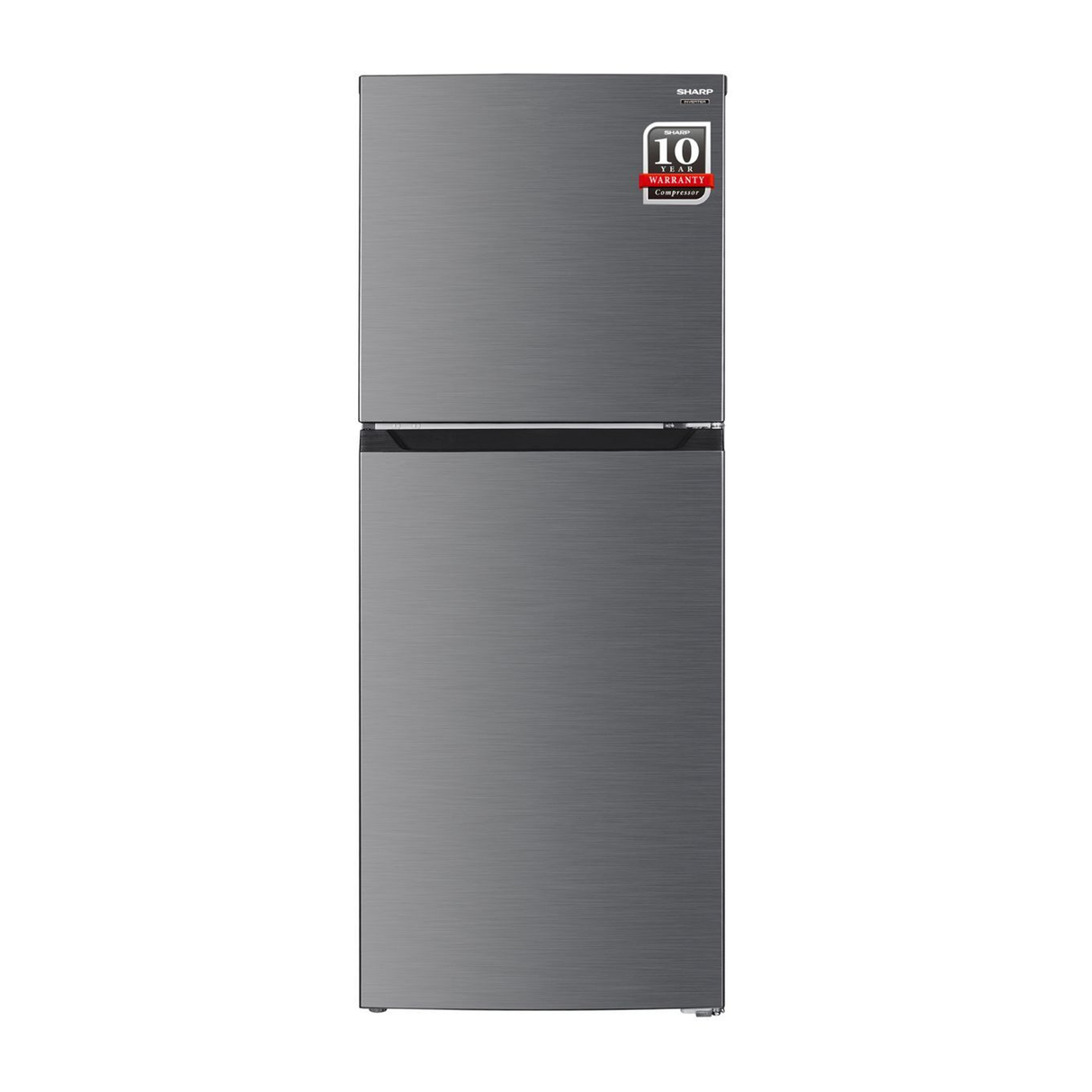 Sharp Refrigerator 196 Liters 6.92 CFT, Inox