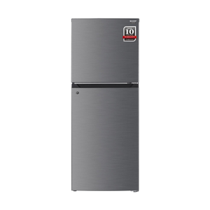 Sharp 333L Refrigerator Double Doors Inverter - Silver