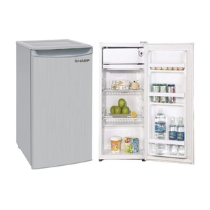 Sharp Single Door Refrigerator 122 Liters 4.3 CFT - Silver