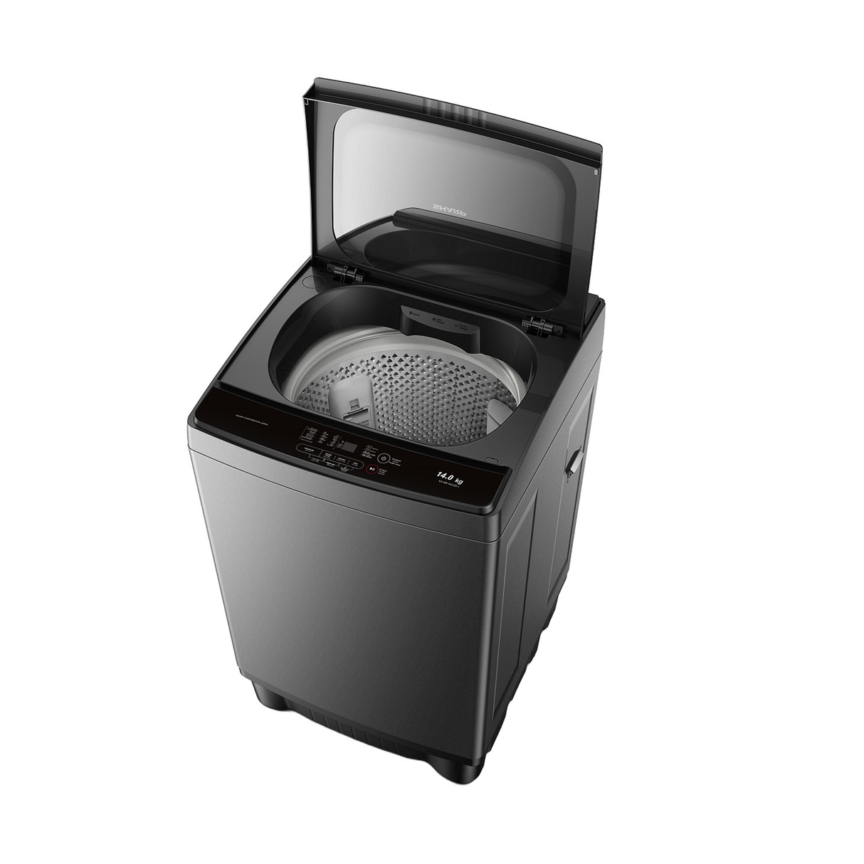 Sharp Top Load Washer 14kg 600 RPM - Dark Silver