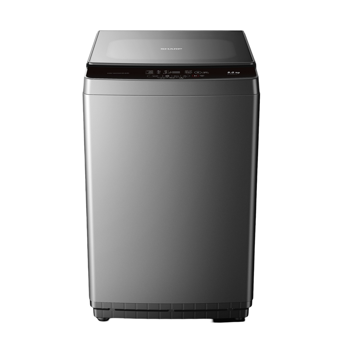 Sharp Top Load Washer 8kg 700RPM - Dark Silver