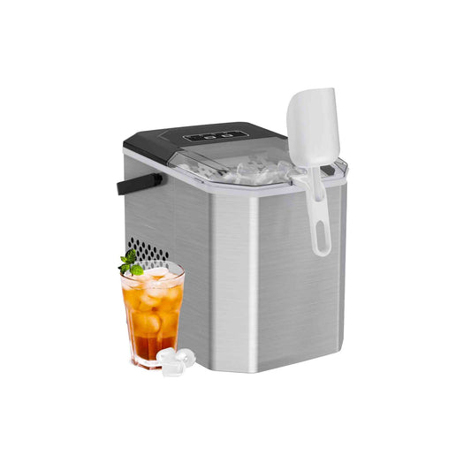 Silonn Countertop Ice Maker - Stainless Steel