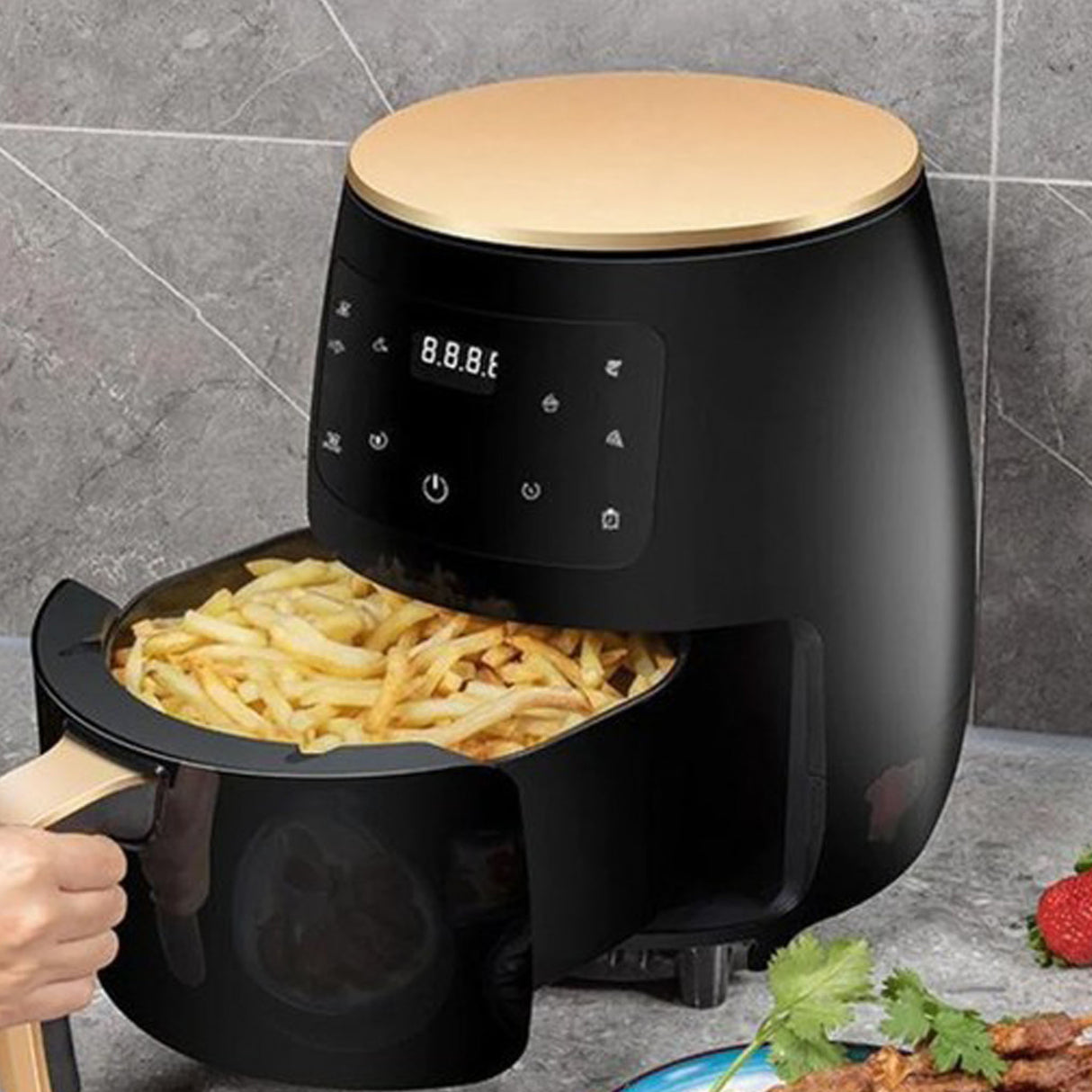 سيلفر كريست قلاية هوائية 2400 واط سعة 6 لتر