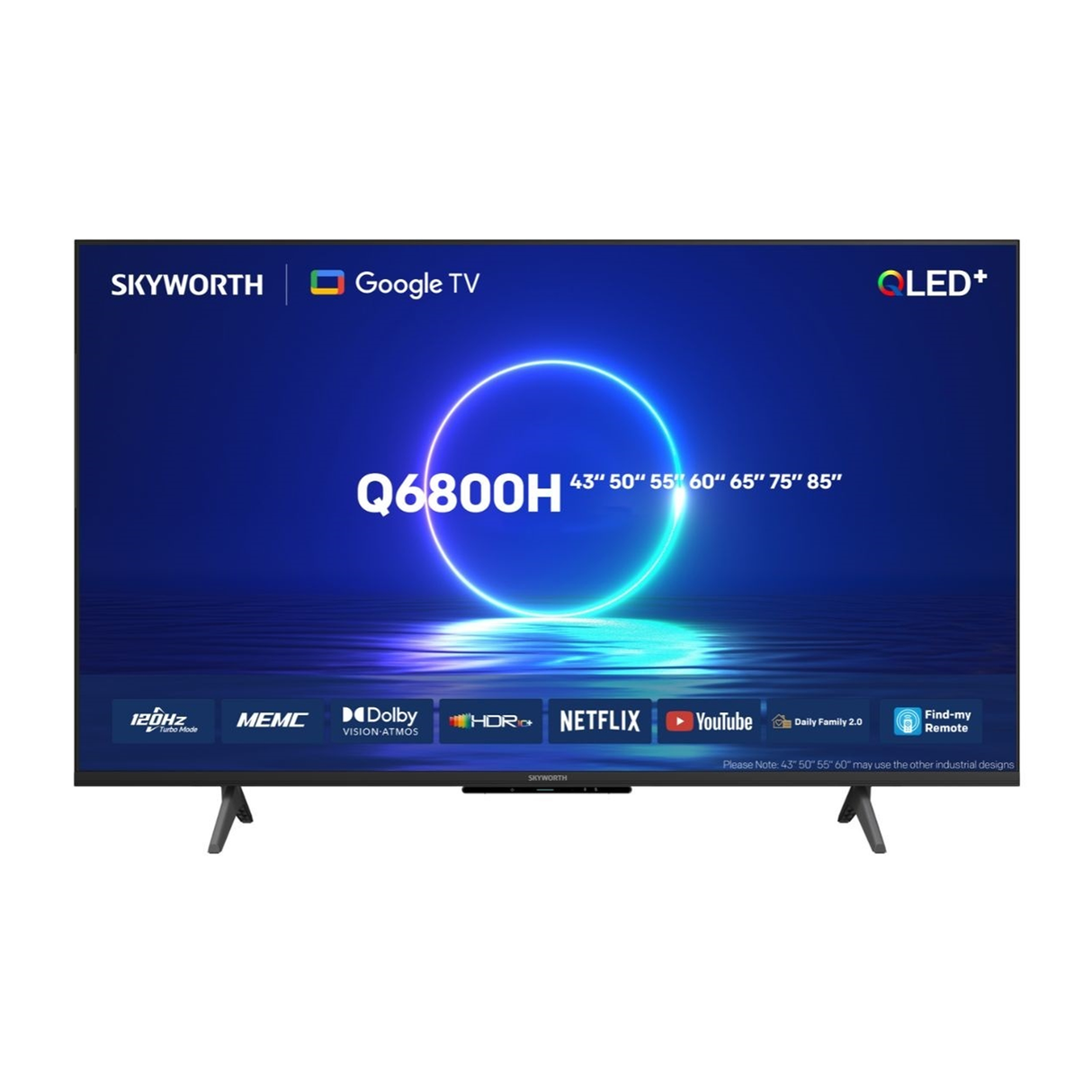 Skyworth 55 Inch QLED UHD - 4K Android Smart TV