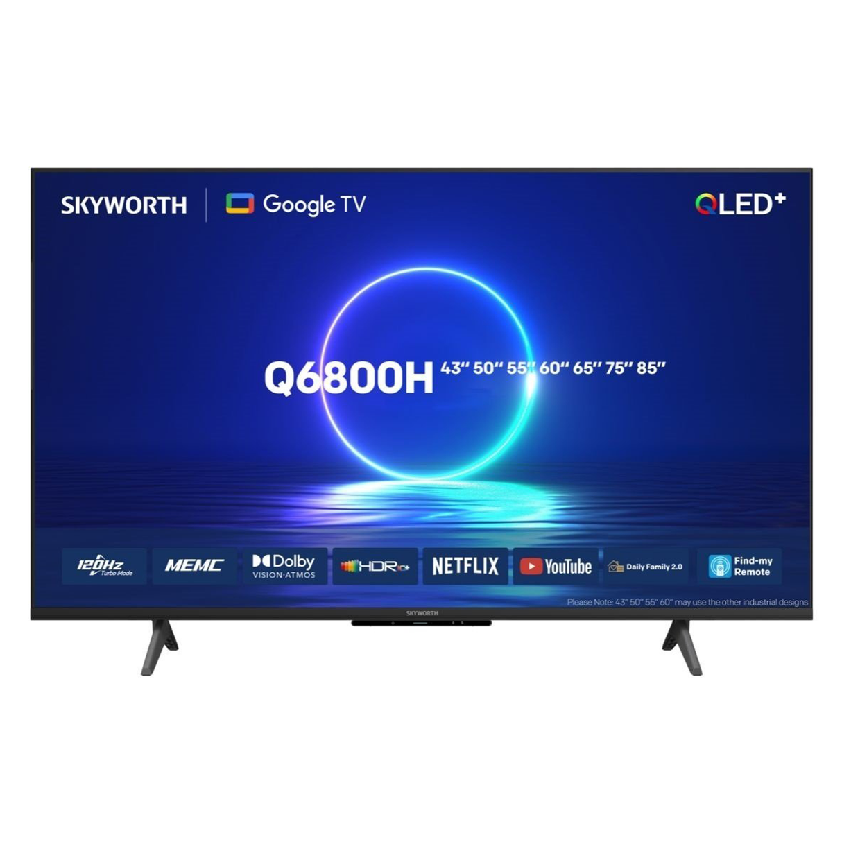 سكاي وورث 75 بوصة كيو ال ايي دي يو اتش دي بدقة 4 كيه أندرويد تلفزيون سمارت