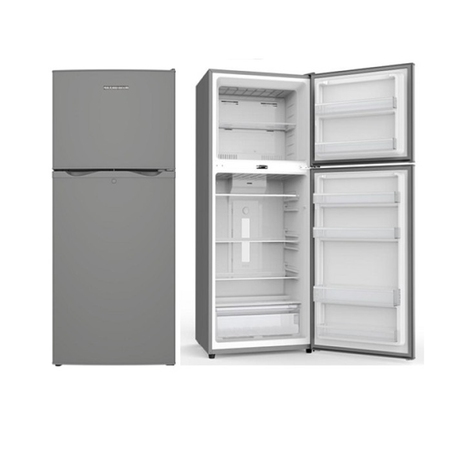 Skyworth Top Mount 265L 9.3CFT Refrigerator - Silver - Zayoom