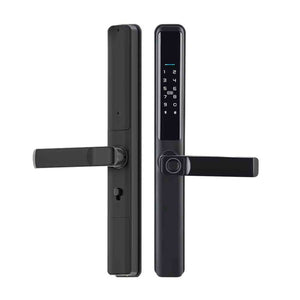 Smart Lock Intelligent Aluminum Door Tuya Black Expert-Verified Quality Zayoom Guaranteed