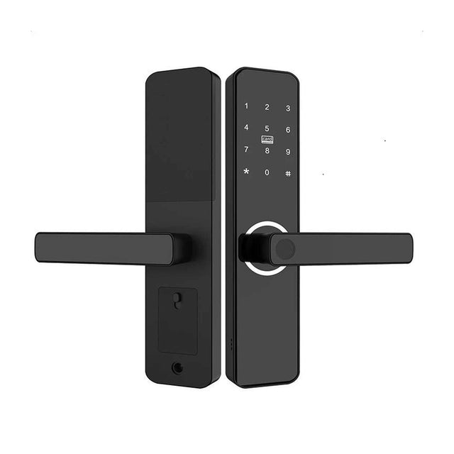 Smart Lock Intelligent S Tuya App Metal Black Expert-Verified Quality Zayoom Guaranteed