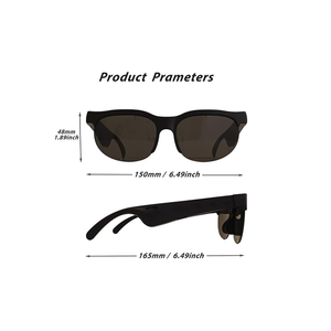 Smart Glasses Polarized Bluetooth Sunglasses With Built-In Audio Mic & Speakers Open Ear Uv Protection And Voice Control Wireless Bluetooth Sunglasses For Men Women