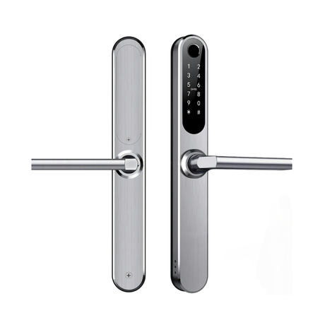 Smart Handle Door Lock S35 Silver TTLock Expert-Verified Quality Zayoom Guaranteed