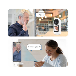 Smart High-Resolution Wifi Camera With 3MP - Night Vision - Motion Detection - and Two-Way Audio