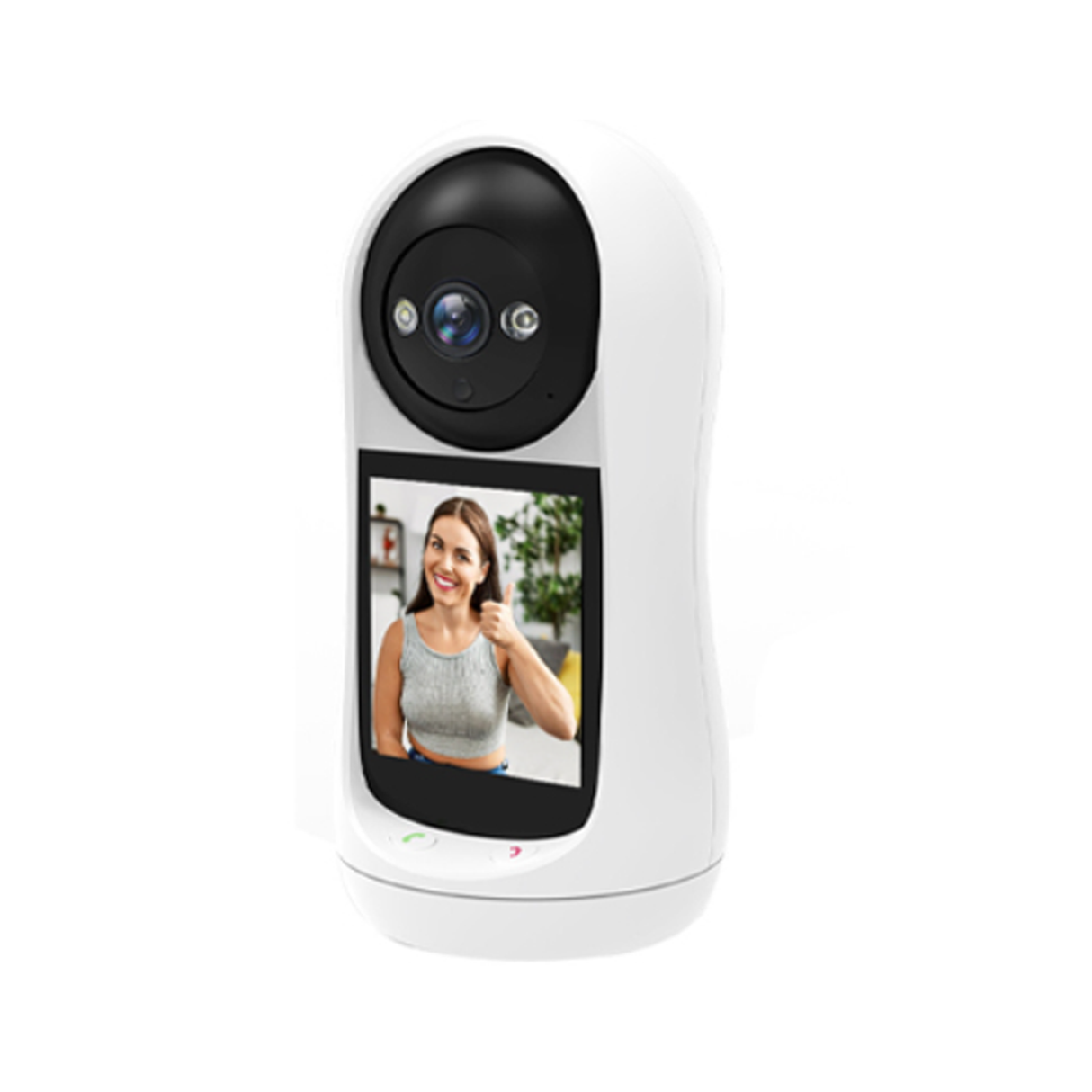 Smart High-Resolution Wifi Camera With 3MP - Night Vision - Motion Detection - and Two-Way Audio