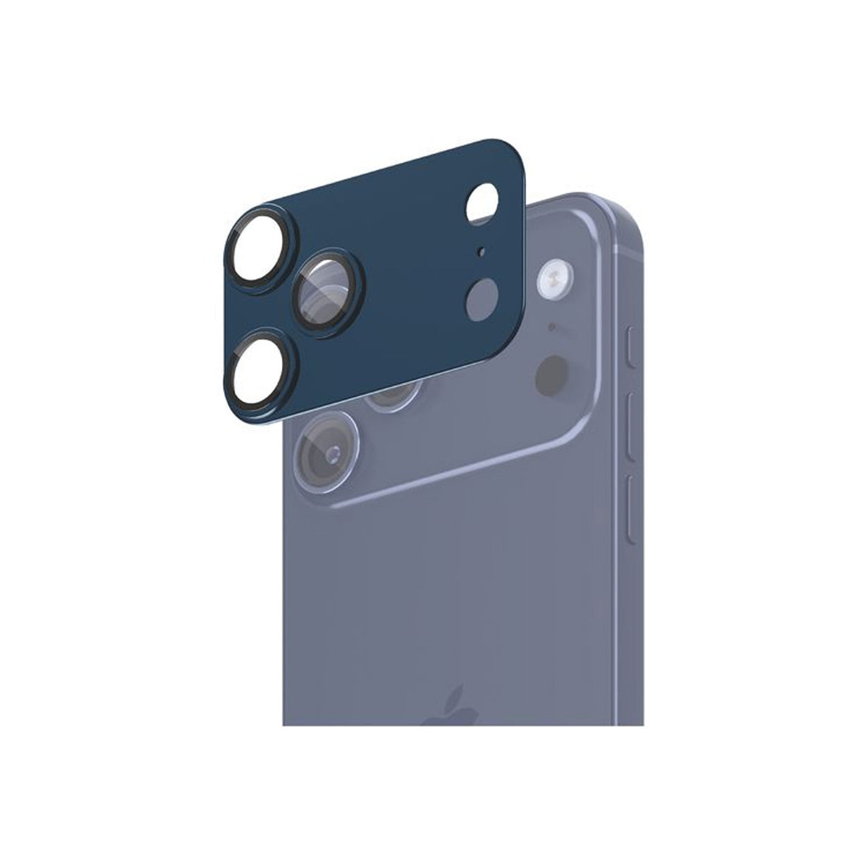 Smartix Ultraguard Aluminium Camera Lens Protector for iPhone 17 Pro Max - Deep Blue