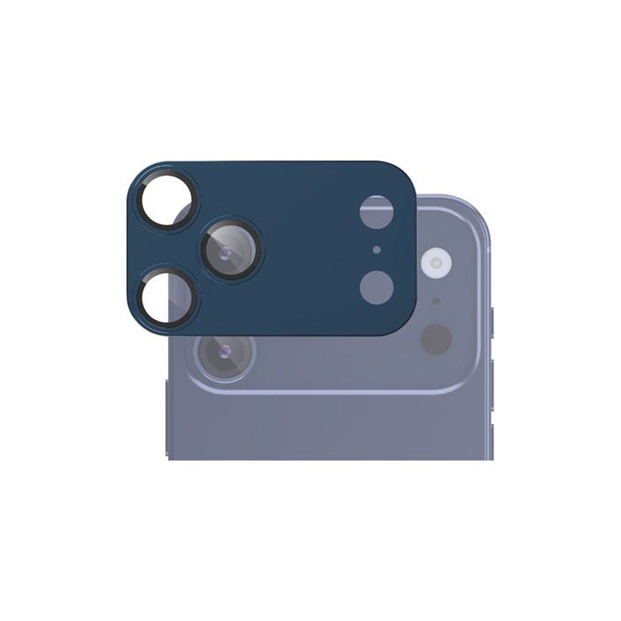 Smartix Ultraguard Aluminium Camera Lens Protector for iPhone 17 Pro Max - Deep Blue