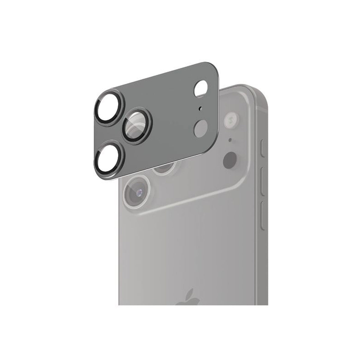 سمارتكس ألتراجارد ألومنيوم حماية عدسة كاميرا لآيفون 17 برو ماكس - رمادي 