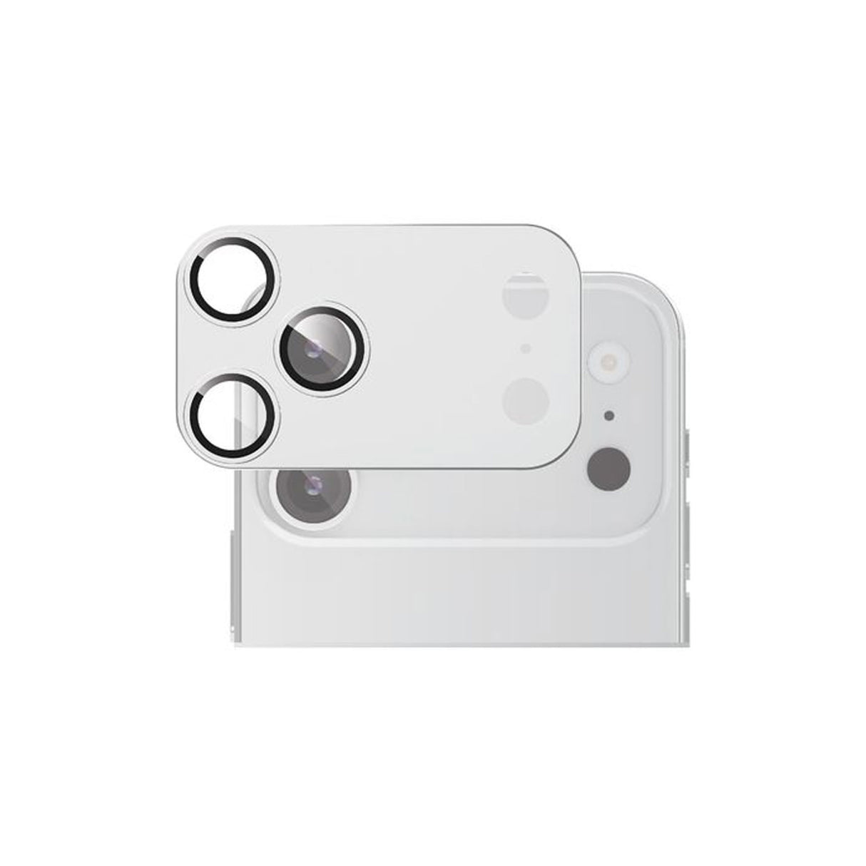 Smartix Ultraguard Aluminium Camera Lens Protector for iPhone 17 Pro Max - Silver