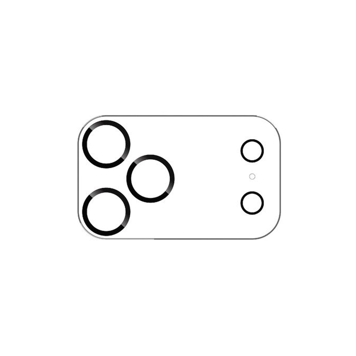 سمارتكس ألتراجارد حماية زجاجي شفاف للكاميرا لآيفون 17 برو