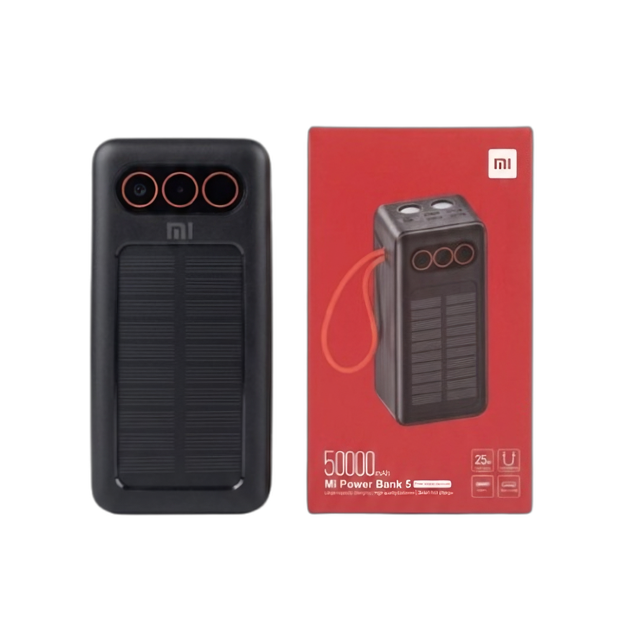 Solar Power Bank 50000mAh