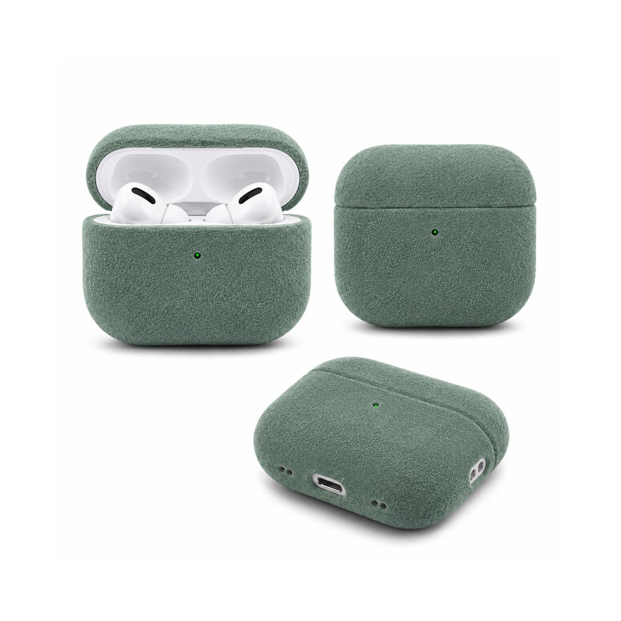 Spectre AirPod Pro - Alcantara Case - Cyan