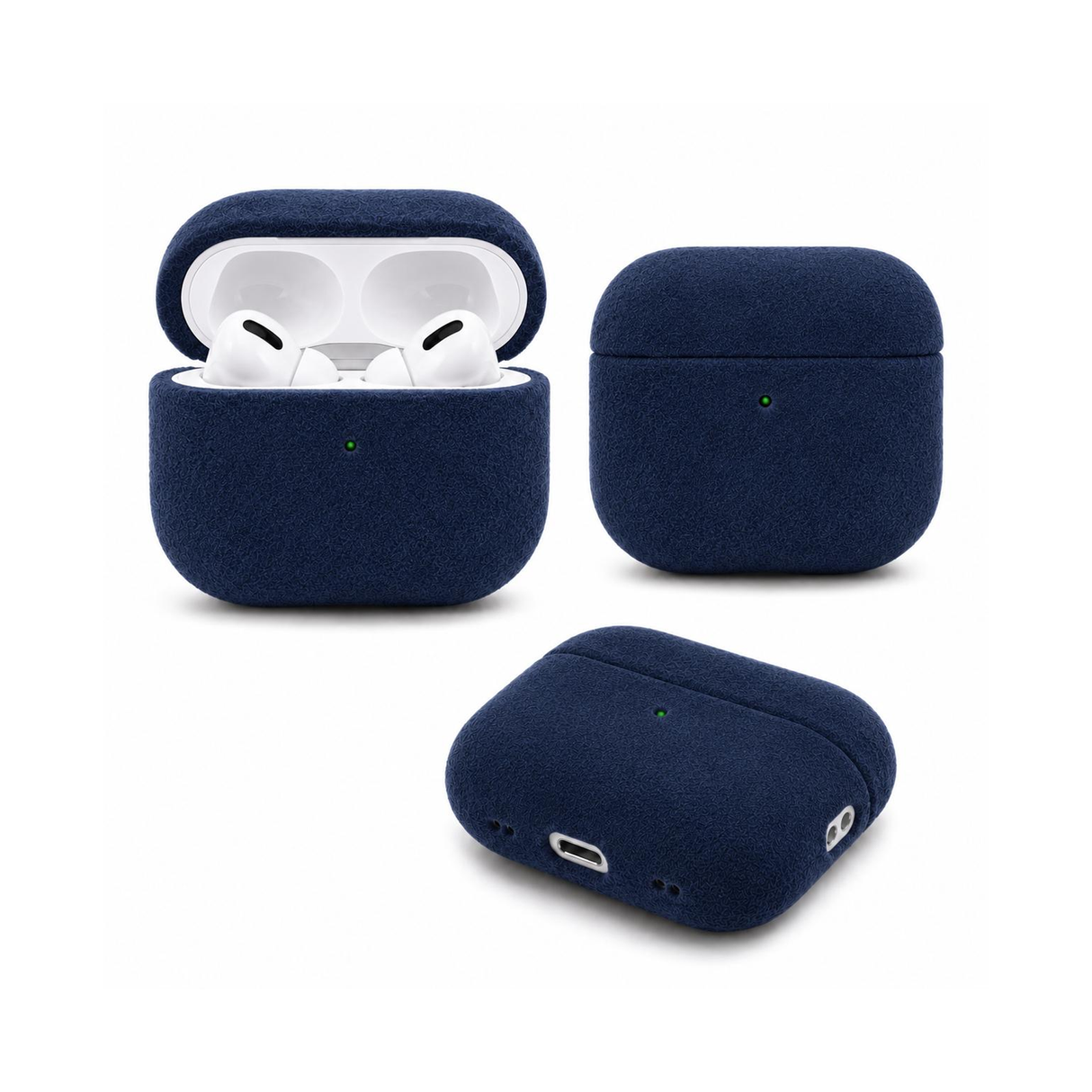 Spectre AirPod Pro - Alcantara Case - Sea Blue
