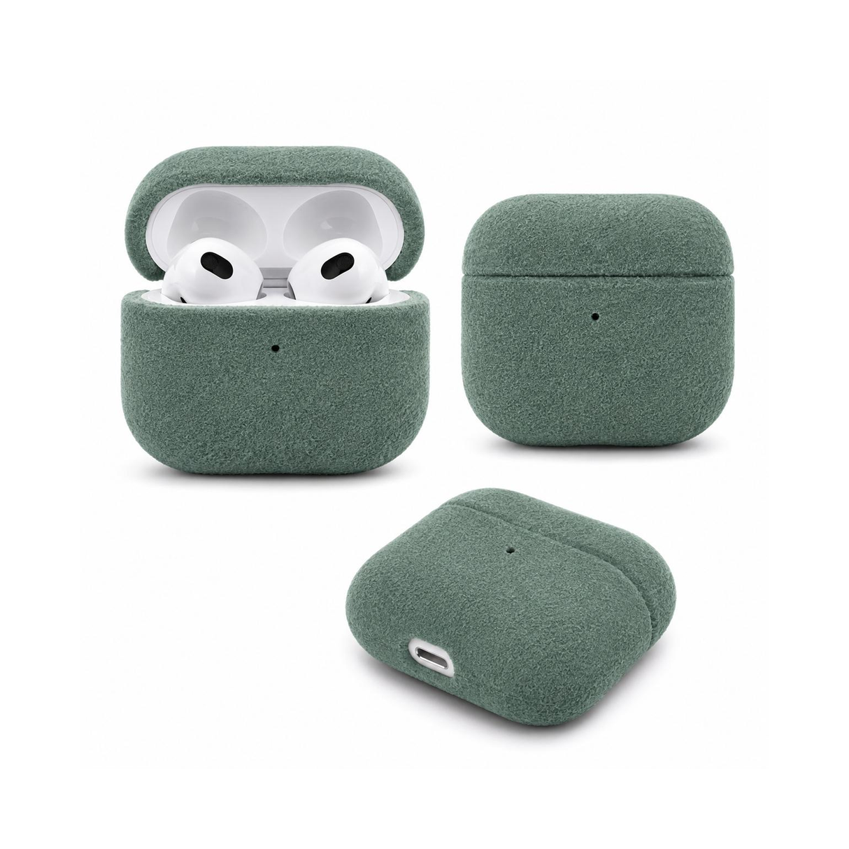 Spectre AirPod 3 - Alcantara Case - Cyan