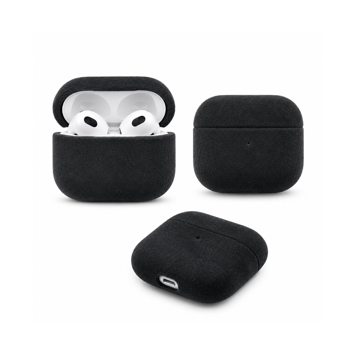 Spectre AirPod 3 - Alcantara Case - Black