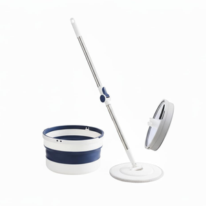Spin Mop With Single Bucket – Easy Floor Cleaning System - SPMOP-EEOK