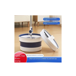 Spin Mop With Single Bucket – Easy Floor Cleaning System - SPMOP-EEOK