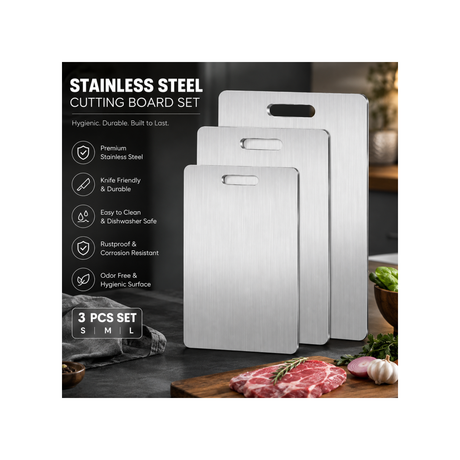 Stainless Steel Cutting Board