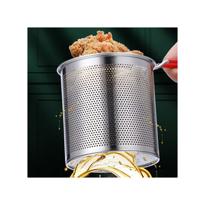 مصفاة للقلي العميق مصنوعة من الفولاذ المقاوم للصدأ - 1.2 لتر