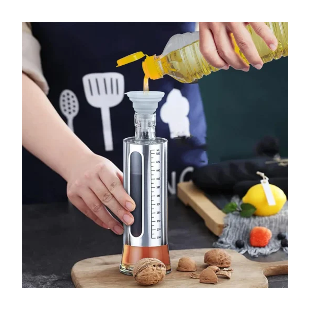 Stainless Steel Oil Dispenser 500m