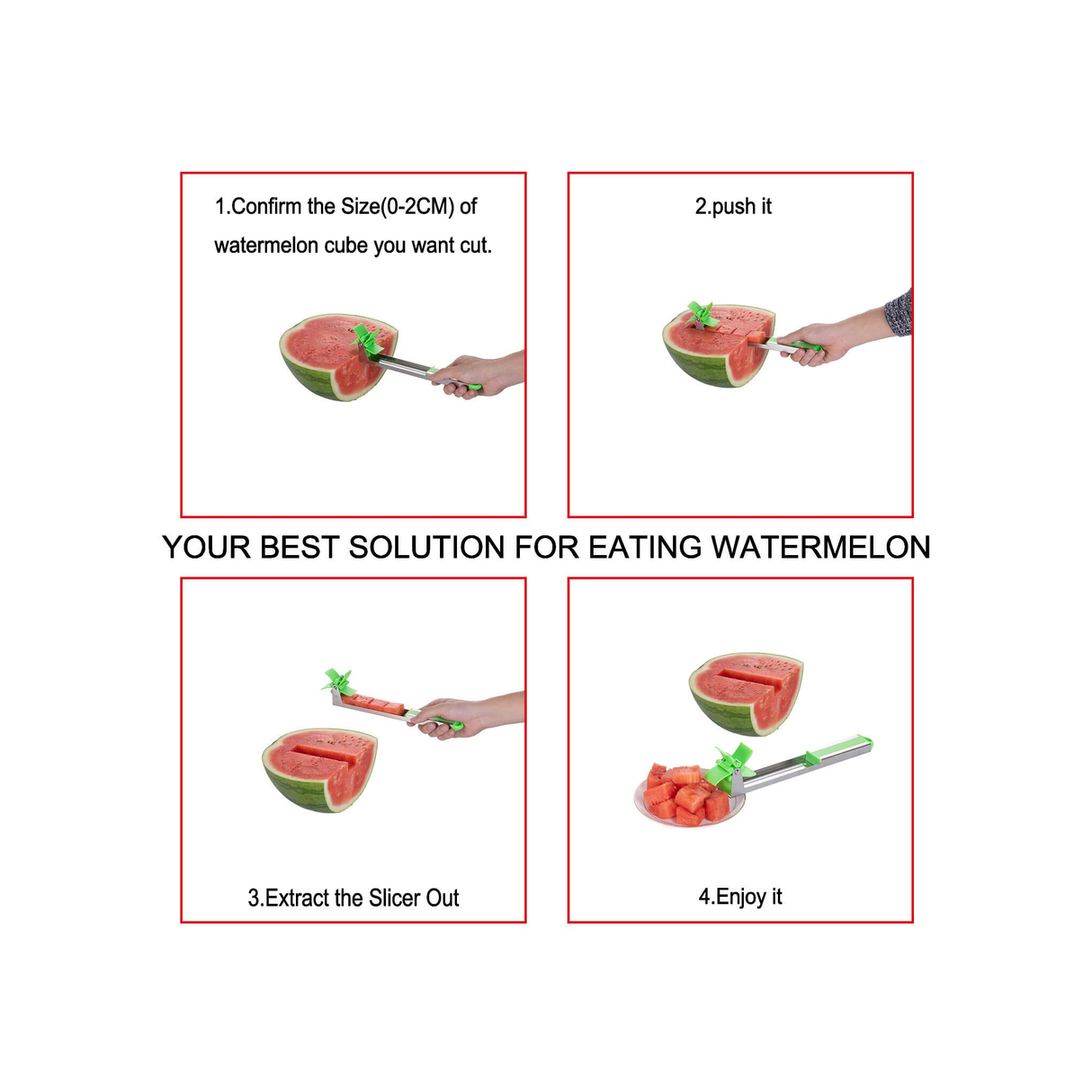 Stainless Steel Shape Fruit Tools Quickly Cut Tool