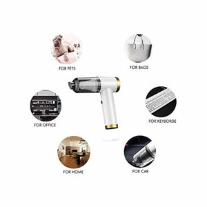 Suction Handheld Portable Vacuum Cleaner for Car, Pets & Home