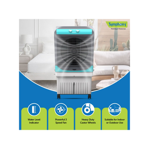 سيمفوني مبرد هواء 80 لتر – 3 سرعات – 195 واط – MAXWIND-80XL